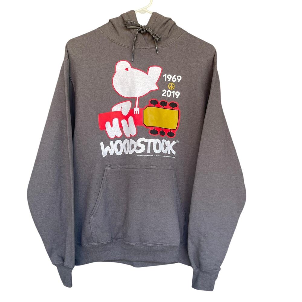 Woodstock‎ Hoodie Mens Small 50th Anniversary 1969 2019 Concert Pullover Music